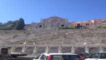 San Sebastiano (WxH) - Melilli, la chiesa vista di giorno