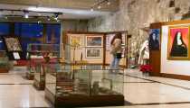 Centrale (640Wx480H) - LA CITTADELLA DEI MUSEI (Castello) Cagliari. Una sala di 600mq espositivi.