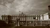 Palacio Real (WxH) - black and white
