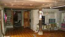 casa laotiana (WxH) - interno di una casa...