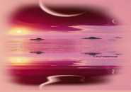 LUNA AL TRAMONTO