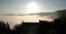 Il protagonista. (WxH) - Al centro di una suggestiva immagine scattata dalla casa vacanza La Contesa, c' lui, il Sole,  lui che toglier quel mare di nebbia rendendo il panorama pi bello anche a chi  sotto. 